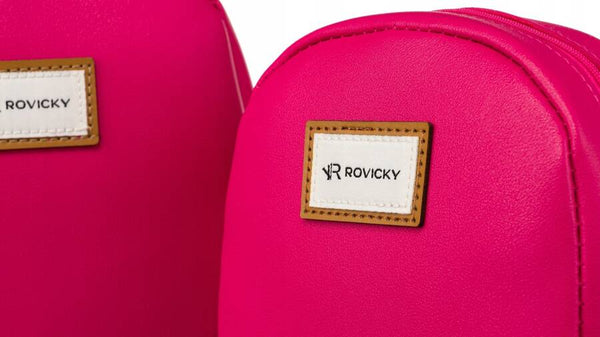 Dviejų moteriškų kosmetinių rinkinys K9, rožinis