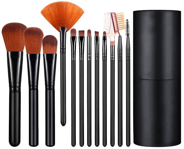 MAKIAŽO ŠEPETĖLIŲ RINKINYS 12 VNT.