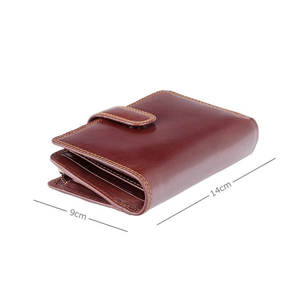 Moteriška odinė piniginė Visconti MZ11 Brown, ruda D1842