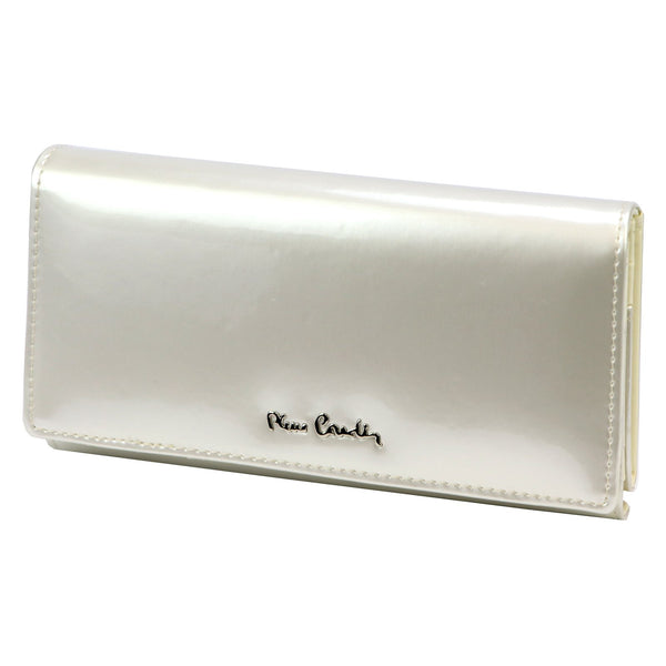Pierre Cardin 07 SHINY 102 smėlio spalvos piniginė beż
