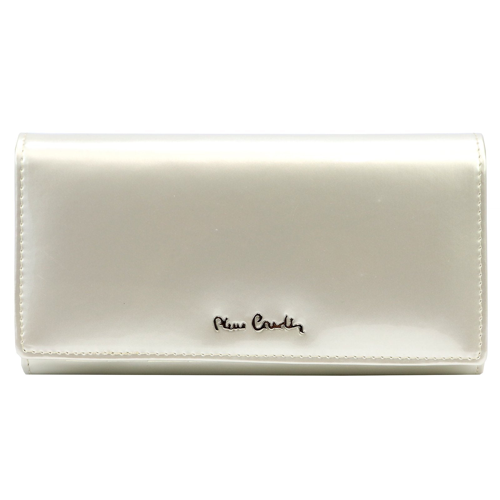 Pierre Cardin 07 SHINY 102 smėlio spalvos piniginė beż