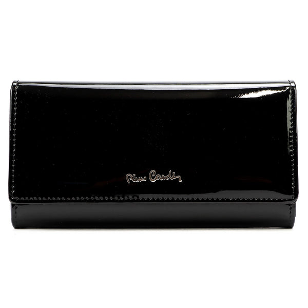 Pierre Cardin 07 SHINY 100 juoda piniginė czarny