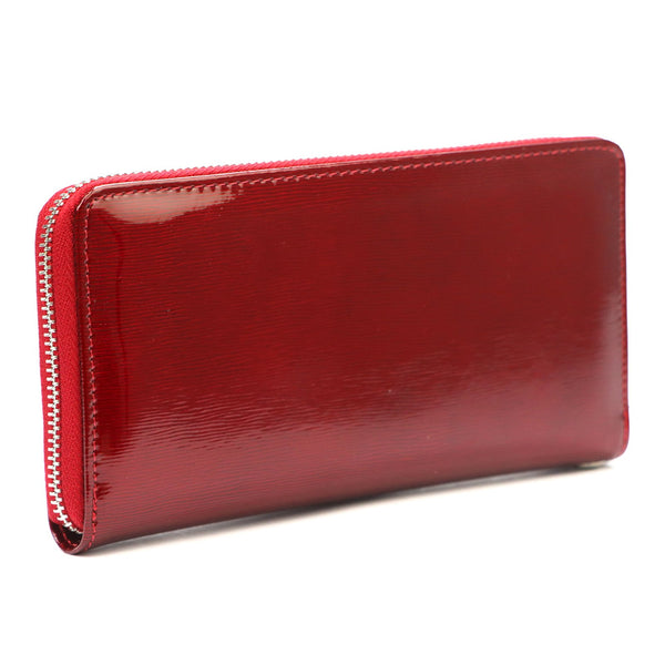 Pierre Cardin 05 LINE 119 raudona natūralios odos piniginė czerwony