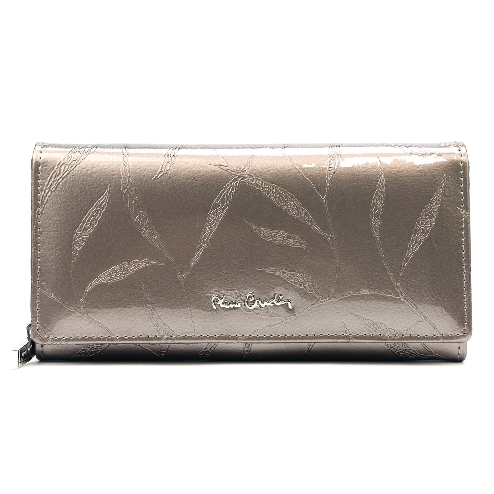Pierre Cardin 02 LEAF 106 pelenų pilka piniginė popiel