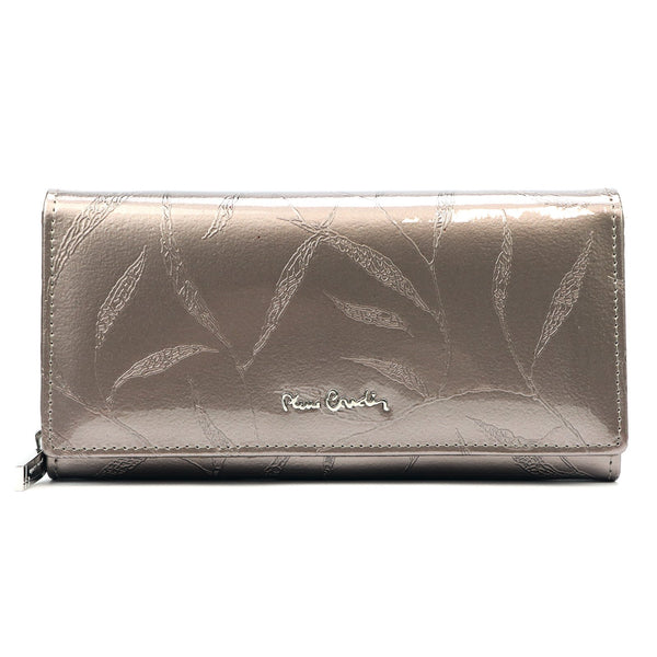 Pierre Cardin 02 LEAF 106 pelenų pilka piniginė popiel