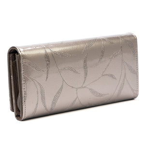 Pierre Cardin 02 LEAF 106 pelenų pilka piniginė popiel