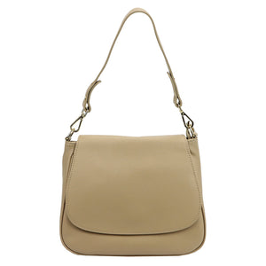 Luka 19-96 DOLLARO taupe natūralios odos rankinė taupe