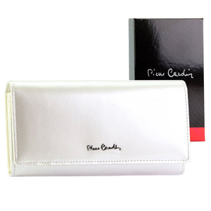 Pierre Cardin 07 SHINY 100 smėlio spalvos piniginė beż