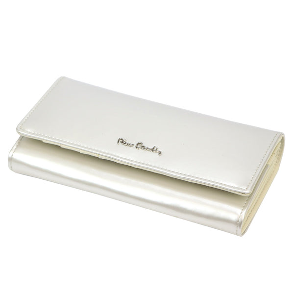Pierre Cardin 07 SHINY 100 smėlio spalvos piniginė beż