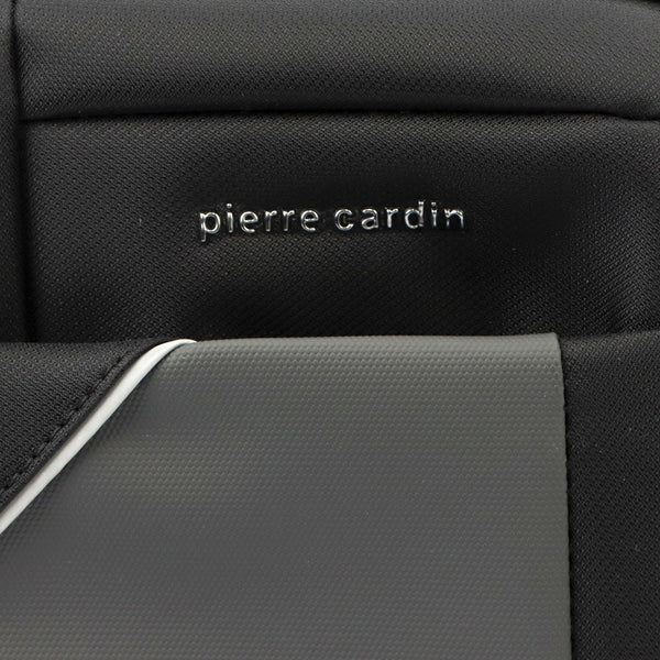 Pierre Cardin 2011 ALAN09 juoda ir pelenų pilka rankinė czarny + popiel