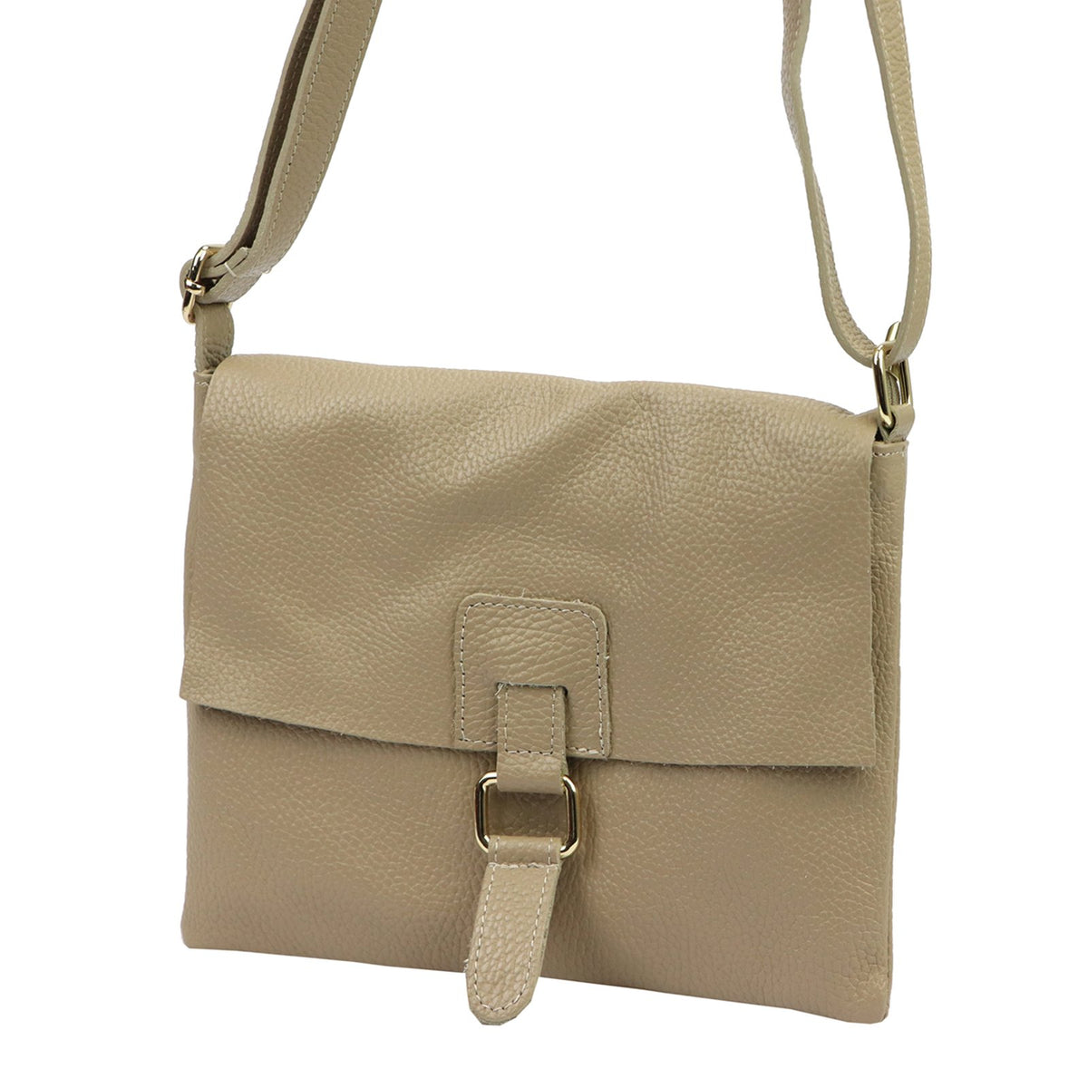 Luka 26-087 DOLLARO taupe natūralios odos rankinė taupe