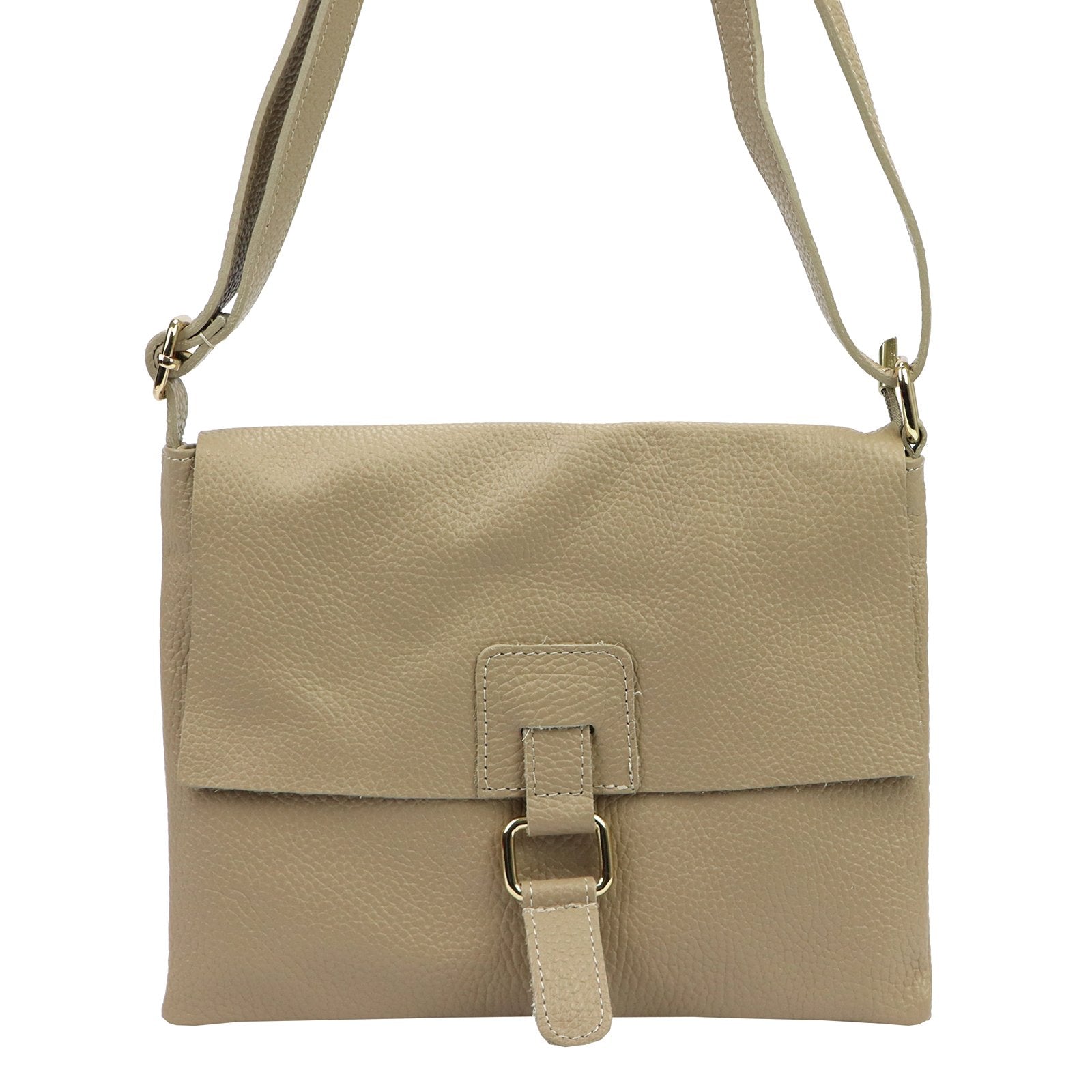 Luka 26-087 DOLLARO taupe natūralios odos rankinė taupe