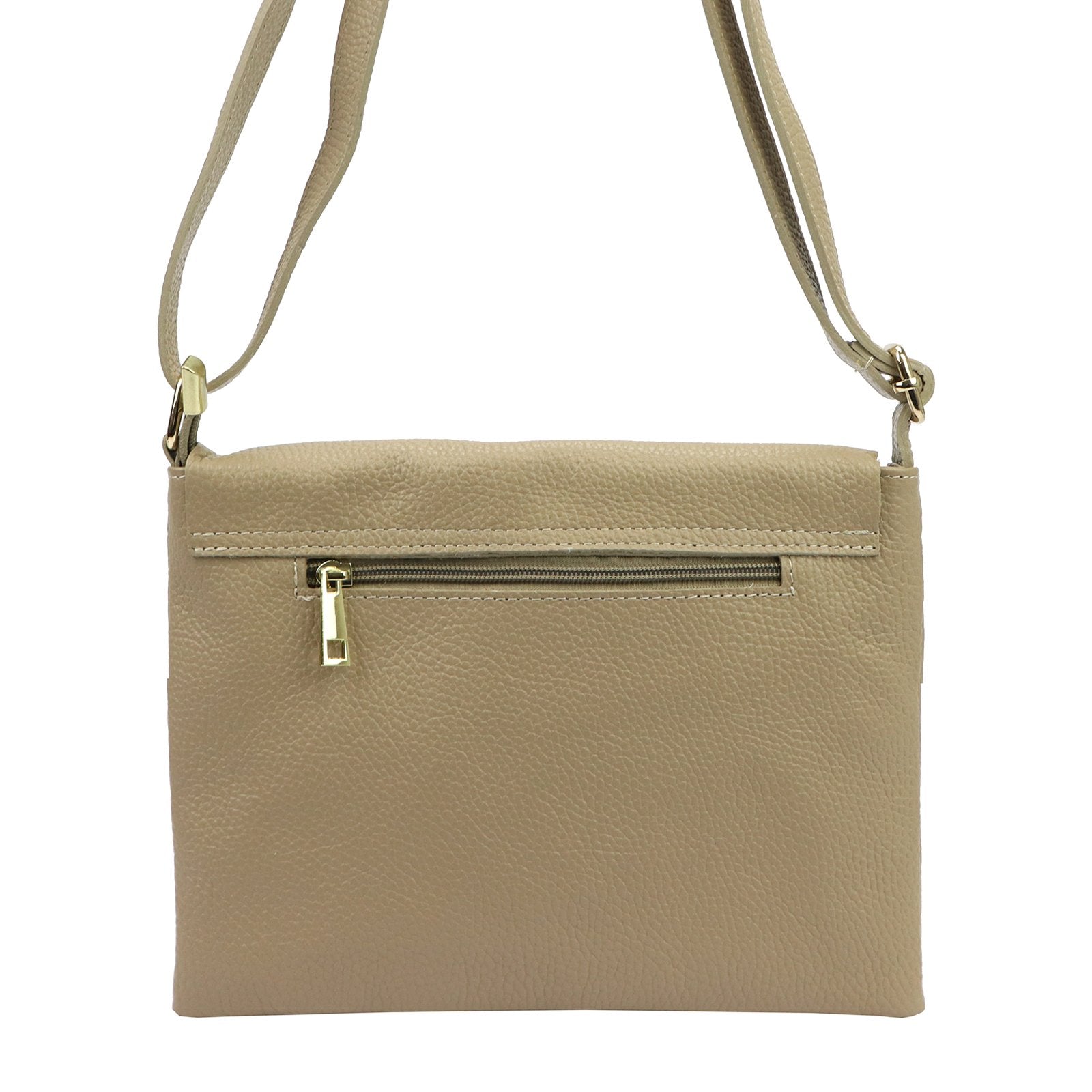 Luka 26-087 DOLLARO taupe natūralios odos rankinė taupe