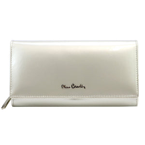 Pierre Cardin 07 SHINY 106 smėlio spalvos piniginė beż