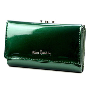 Pierre Cardin 07 SHINY 108 žalia piniginė zielony