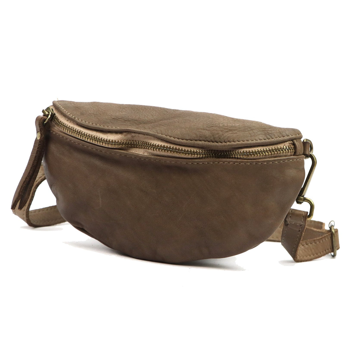 VS 060-108 taupe natūralios odos rankinė taupe