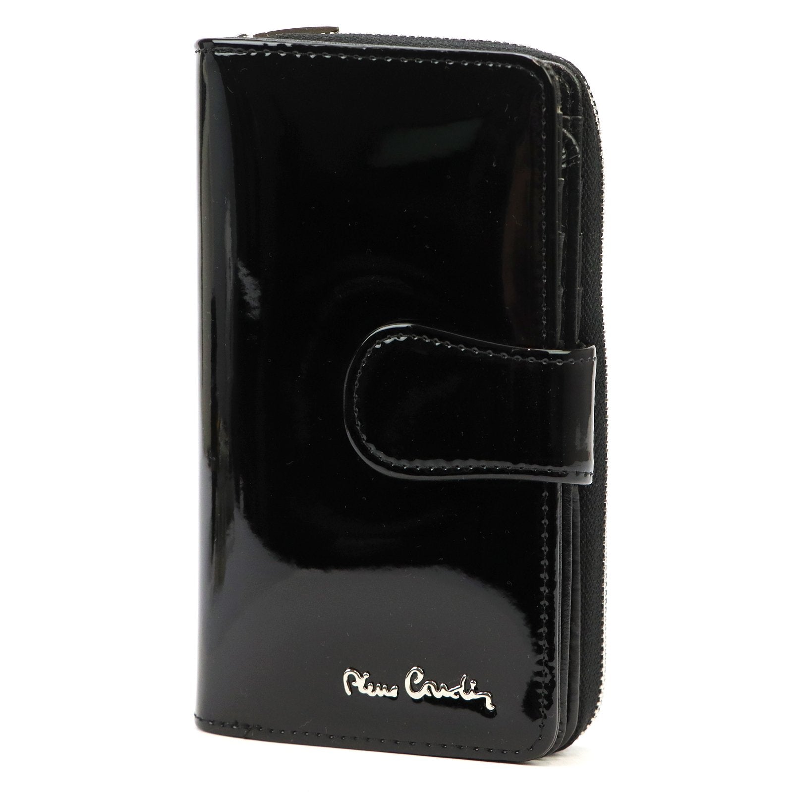 Pierre Cardin 07 SHINY 116 juoda piniginė czarny