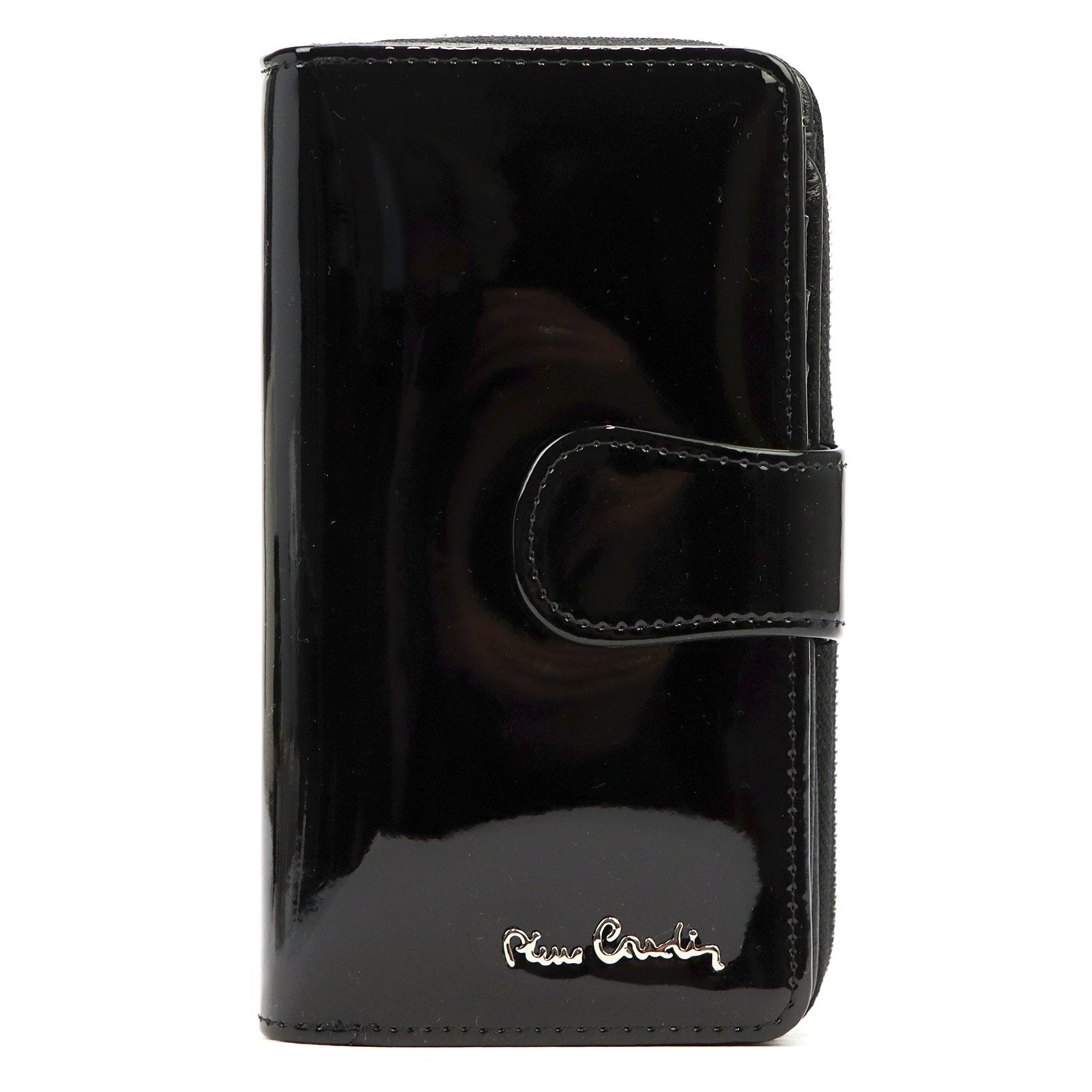 Pierre Cardin 07 SHINY 116 juoda piniginė czarny