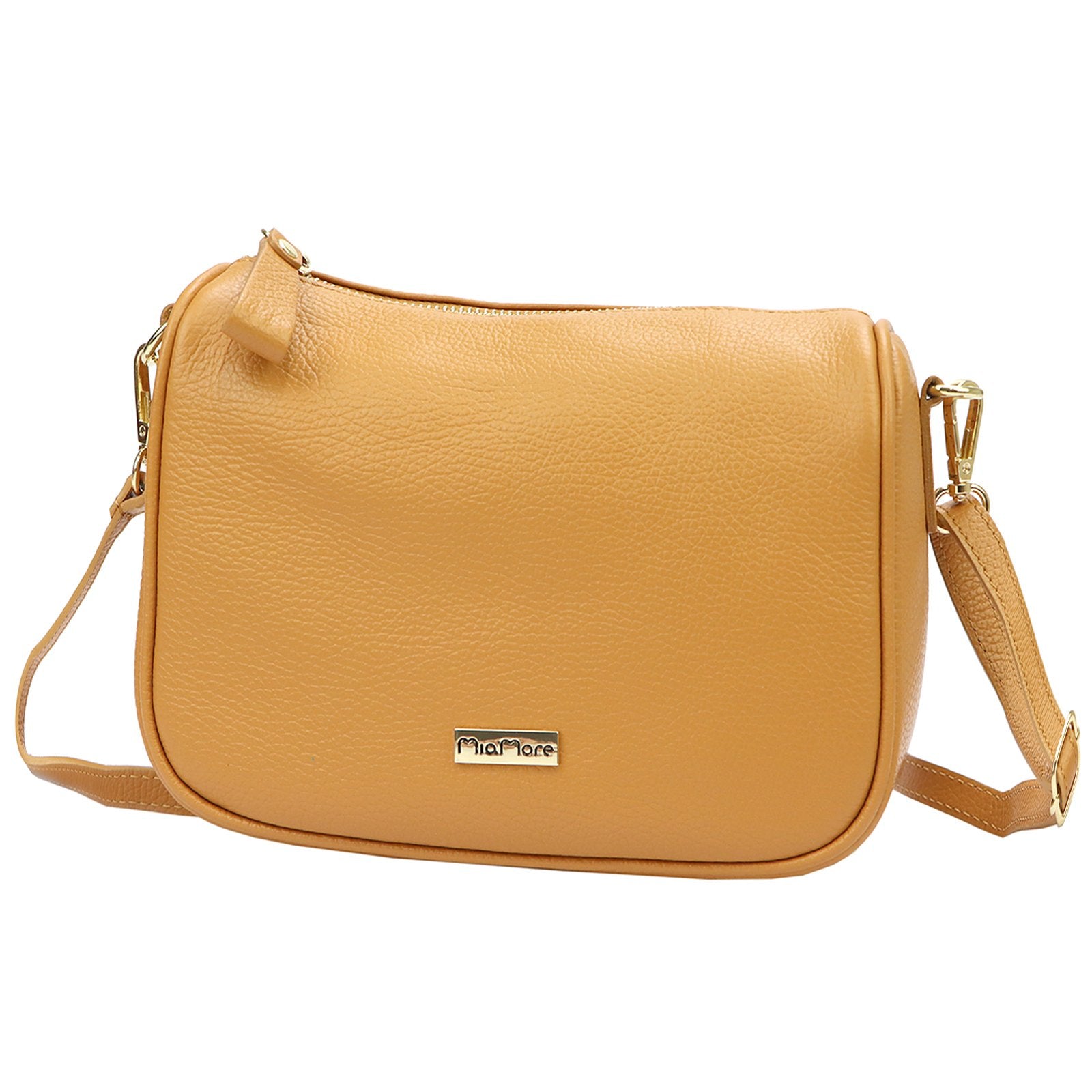 MiaMore 24-003 DOLLARO natūralios odos rankinė, camel-1 camel-1