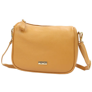 MiaMore 24-003 DOLLARO natūralios odos rankinė, camel-1 camel-1