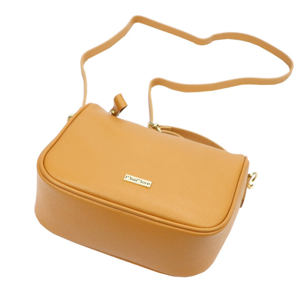 MiaMore 24-003 DOLLARO natūralios odos rankinė, camel-1 camel-1