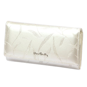 Pierre Cardin 02 LEAF 102 kreminė piniginė cream