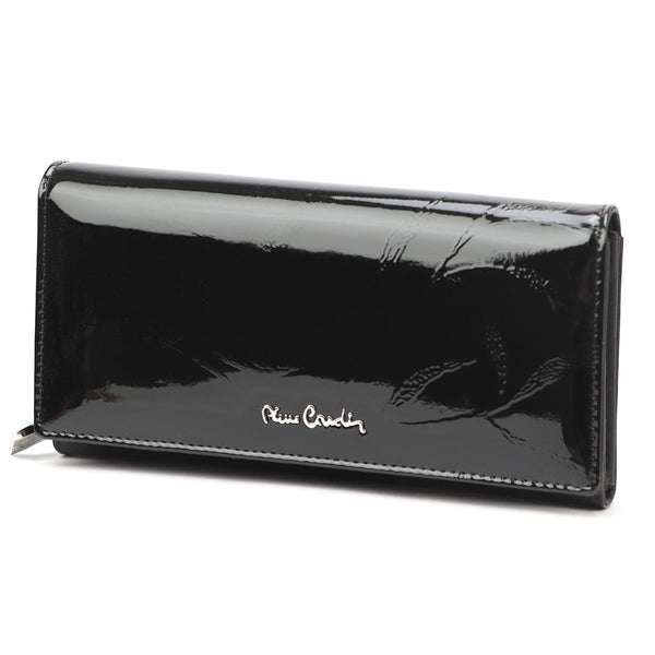 Pierre Cardin 02 LEAF 106 juoda piniginė czarny