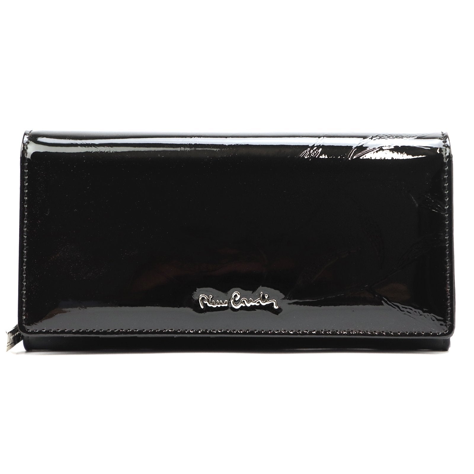 Pierre Cardin 02 LEAF 106 juoda piniginė czarny