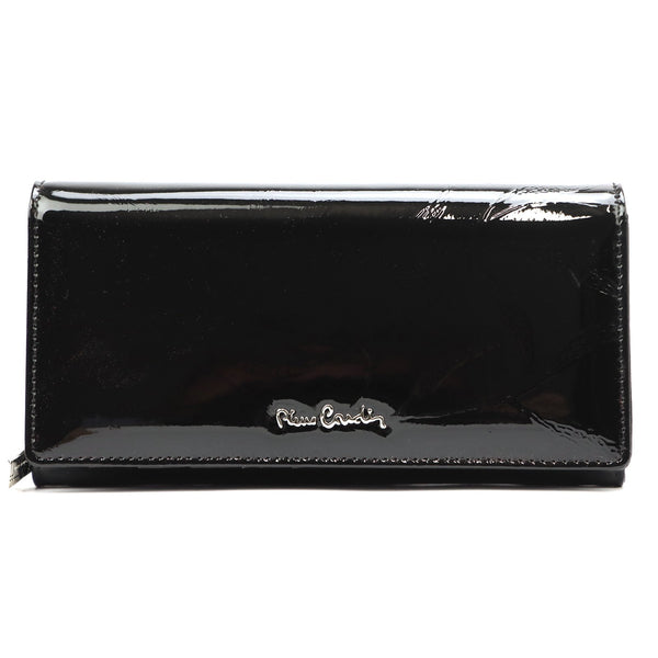 Pierre Cardin 02 LEAF 106 juoda piniginė czarny