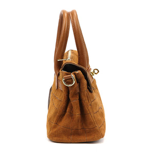 Luka 26-146 MINI CROCO camel-2 odinė rankinė camel-2