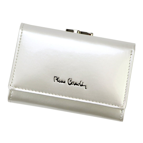 Pierre Cardin 07 SHINY 117 smėlio spalvos piniginė beż