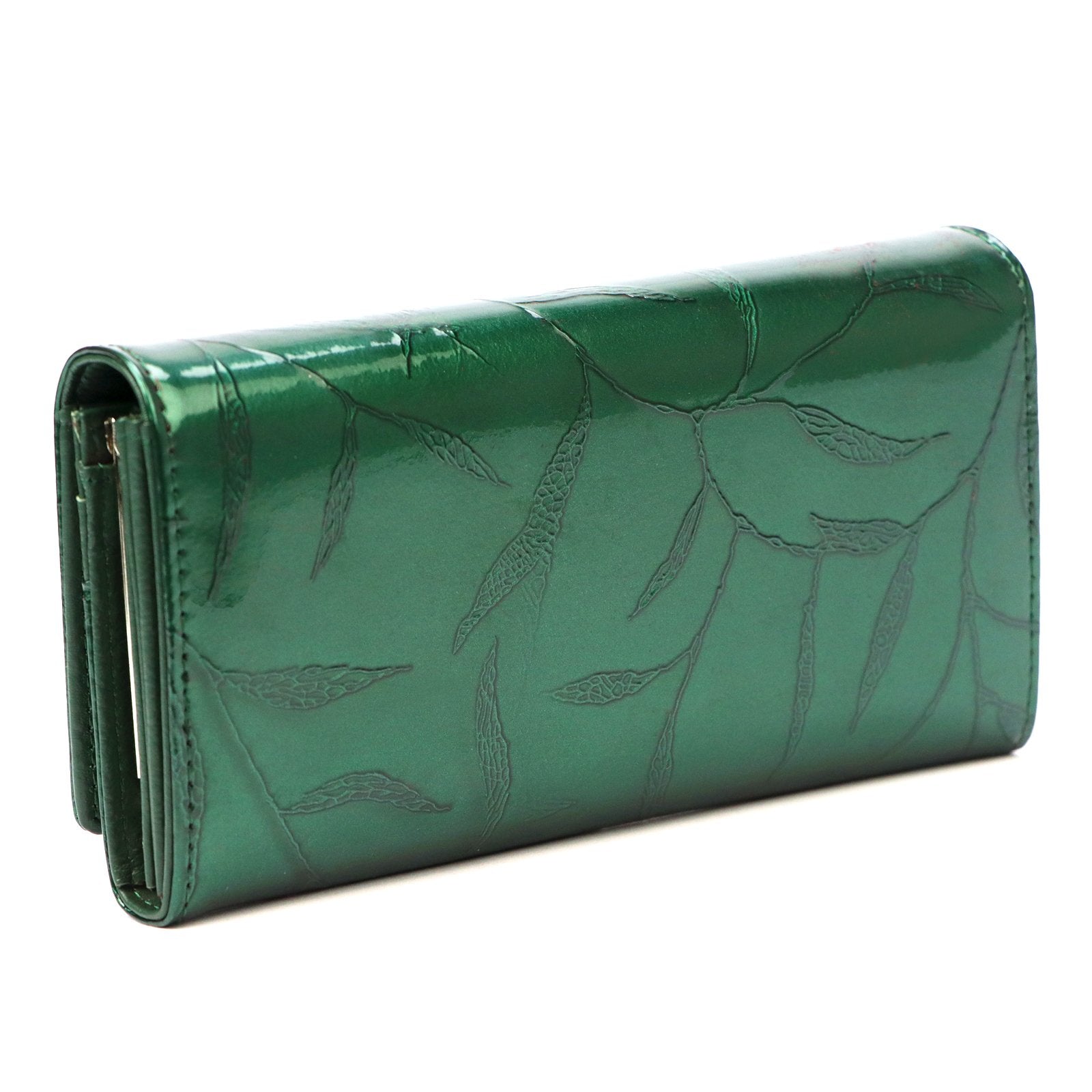 Pierre Cardin 02 LEAF 100 žalia piniginė zielony