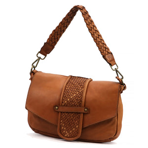 VS 103-117 odinė rankinė, kupranugario ruda couio (camel-brąz)