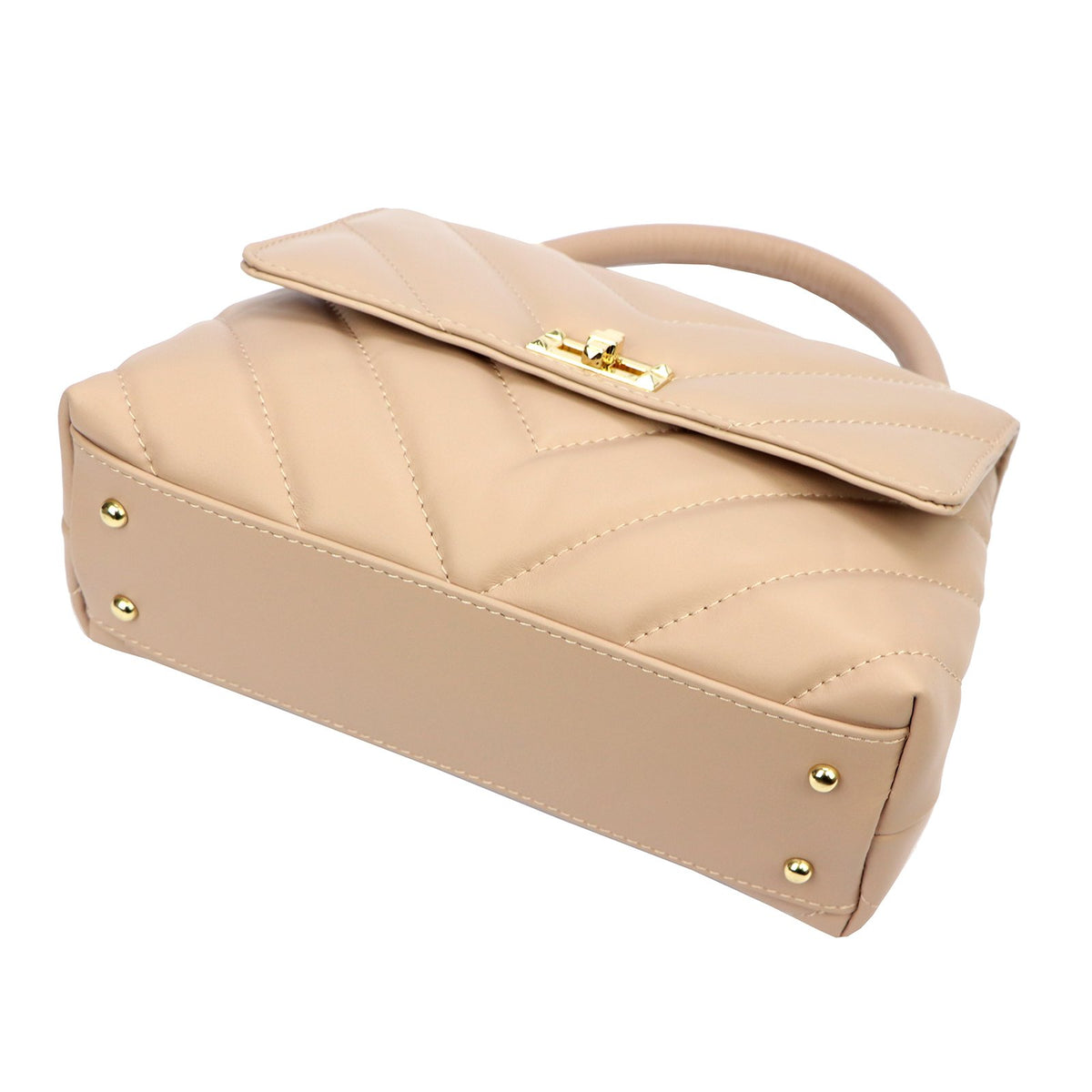 Luka 20-091 prigesintos rožinės spalvos odinė rankinė brudny róż