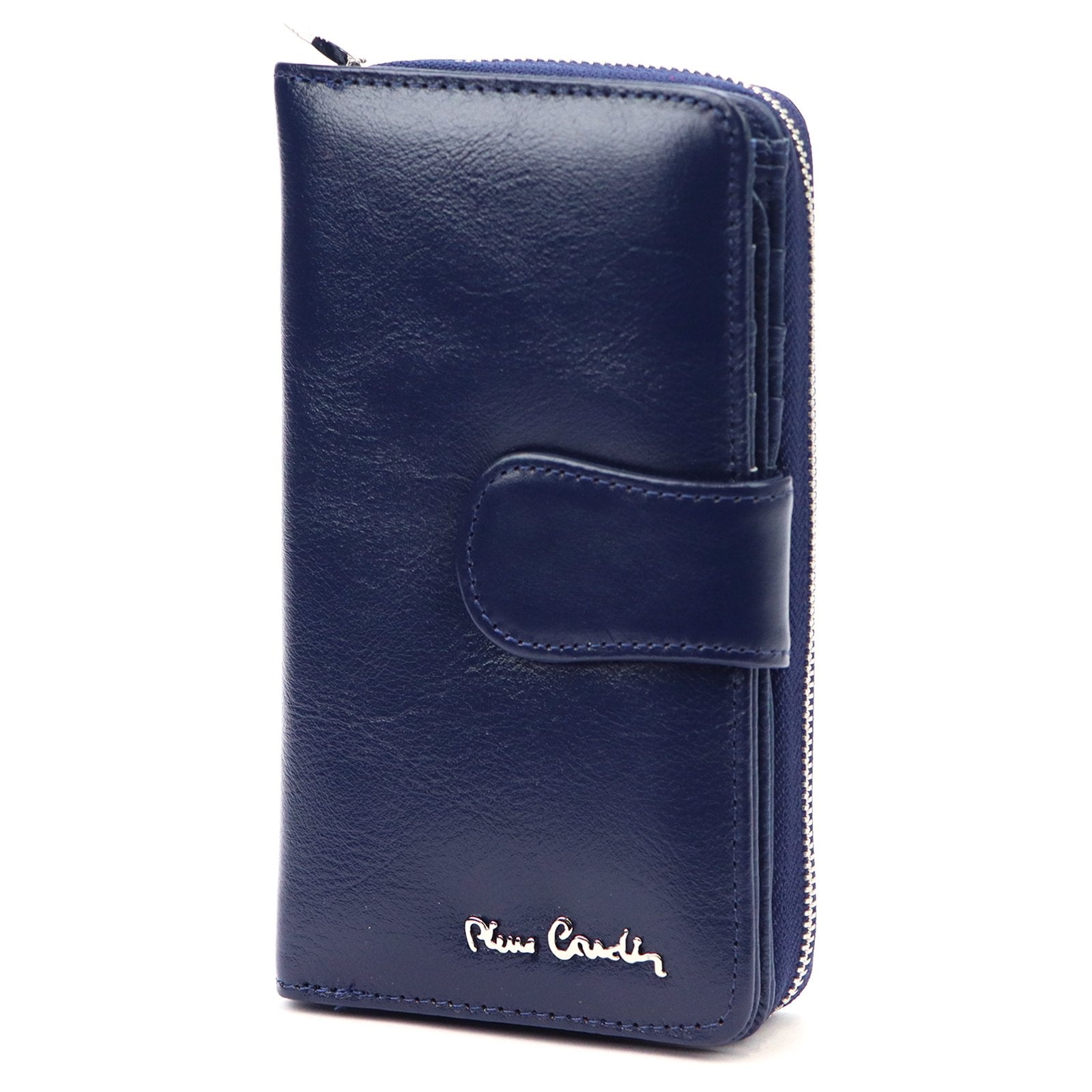 Pierre Cardin 06 ITALY 116 tamsiai mėlyna piniginė granatowy