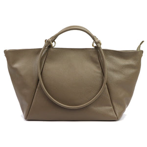 Luka 26-180 DOLLARO tamsiai taupe odinė rankinė taupe scuro