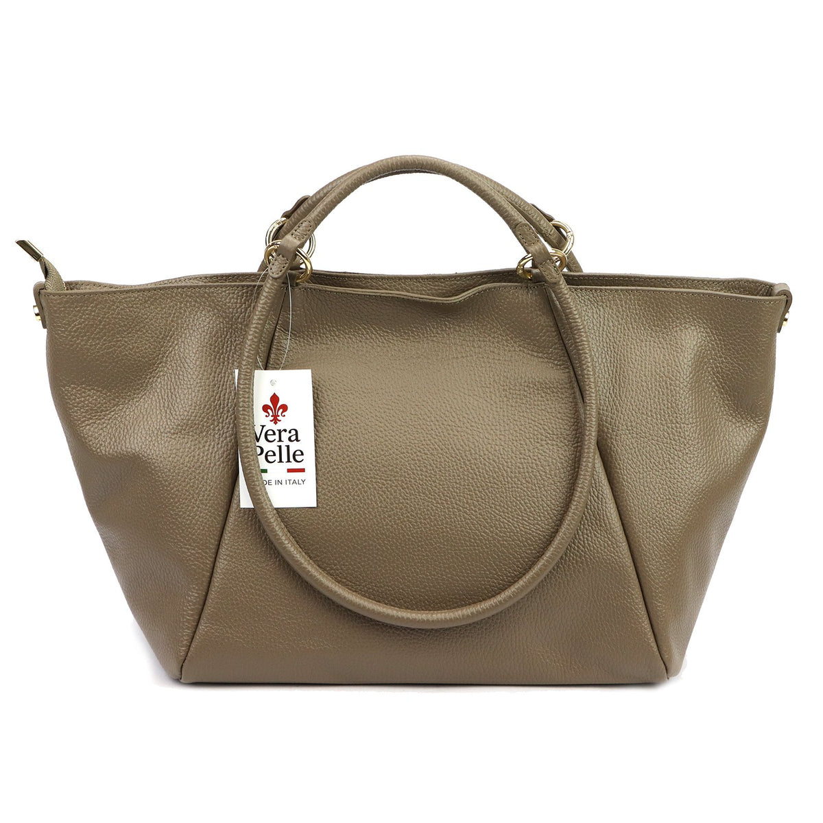 Luka 26-180 DOLLARO tamsiai taupe odinė rankinė taupe scuro