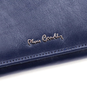 Pierre Cardin 06 ITALY 106 tamsiai mėlyna piniginė granatowy