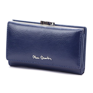 Pierre Cardin 06 ITALY 108 tamsiai mėlyna piniginė granatowy