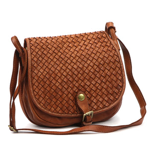 VS 102-387 natūralios odos rankinė, kupranugario ruda couio (camel-brąz)