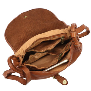 VS 102-387 natūralios odos rankinė, kupranugario ruda couio (camel-brąz)