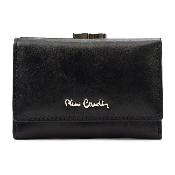 Pierre Cardin 06 ITALY 117 juoda piniginė czarny
