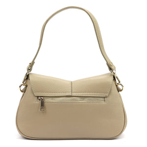 Luka 26-148 DOLLARO taupe natūralios odos rankinė taupe