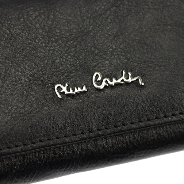 Pierre Cardin 06 ITALY 117 juoda piniginė czarny