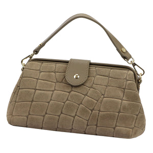 Luka 26-156 CROCO fango natūralios odos rankinė fango