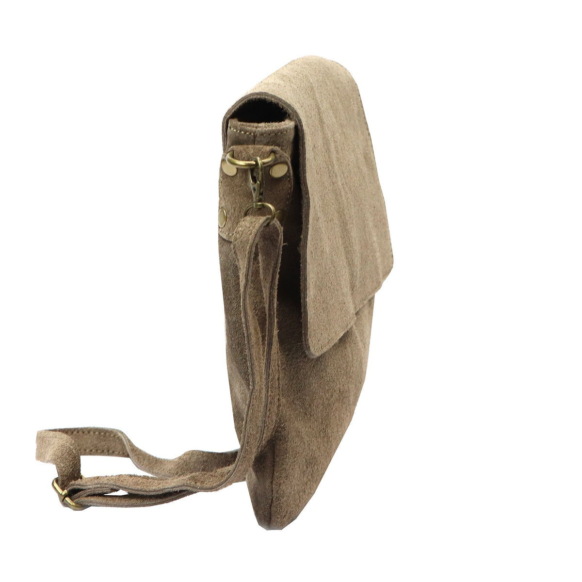 Luka 24-090 D taupe natūralios odos rankinė taupe