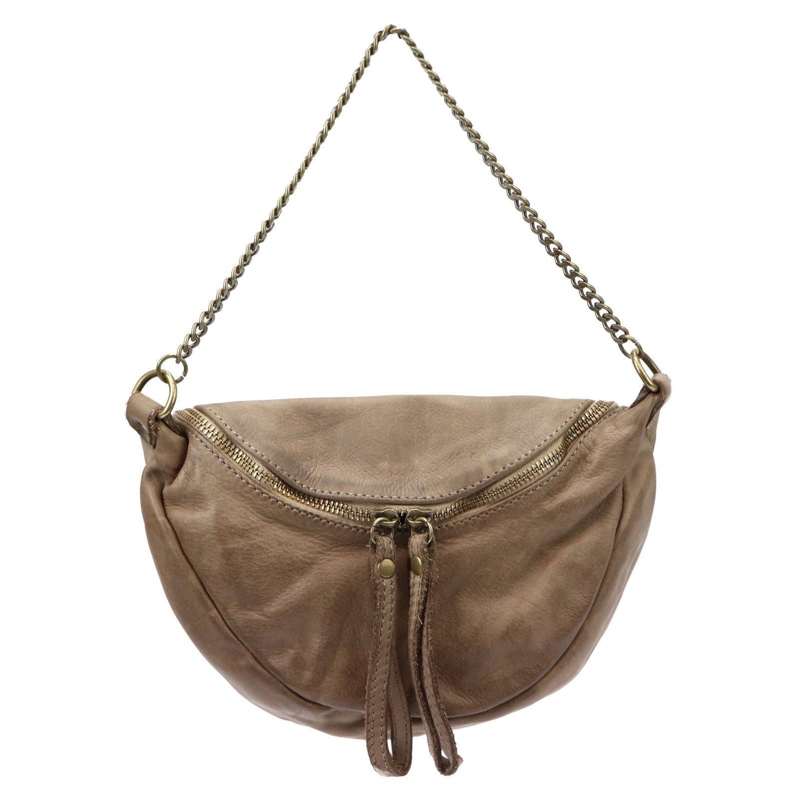 VS 018 taupe natūralios odos rankinė taupe