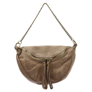 VS 018 taupe natūralios odos rankinė taupe