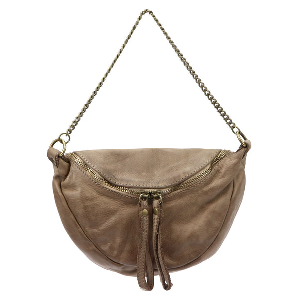 VS 018 taupe natūralios odos rankinė taupe