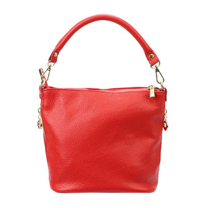 Patrizia 419-040 GOLD raudona odinė rankinė czerwony
